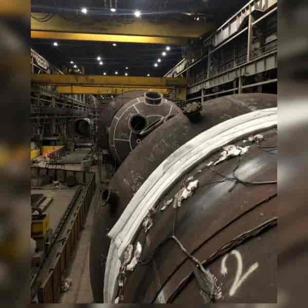 تنش زدایی اولین تجهیز (کولر)رآکتور احیای آهن اسفنجی